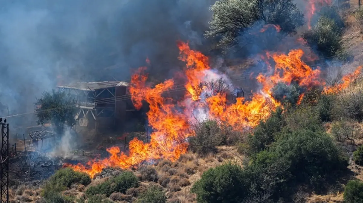 Bakan Yumaklı: İzmir\'de 16 ev yandı, 87 ev ve 44 iş yeri tahliye edildi