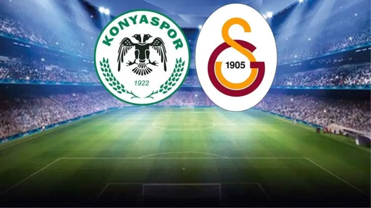 Canlı anlatım! Konyaspor-Galatasaray maçında 3 gol var