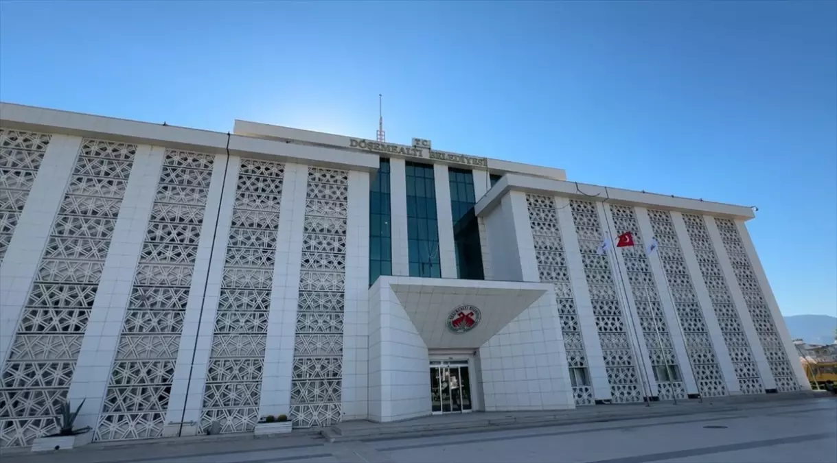 Döşemealtı Belediyesinin İştiraki Şirkete Haciz Uygulandı