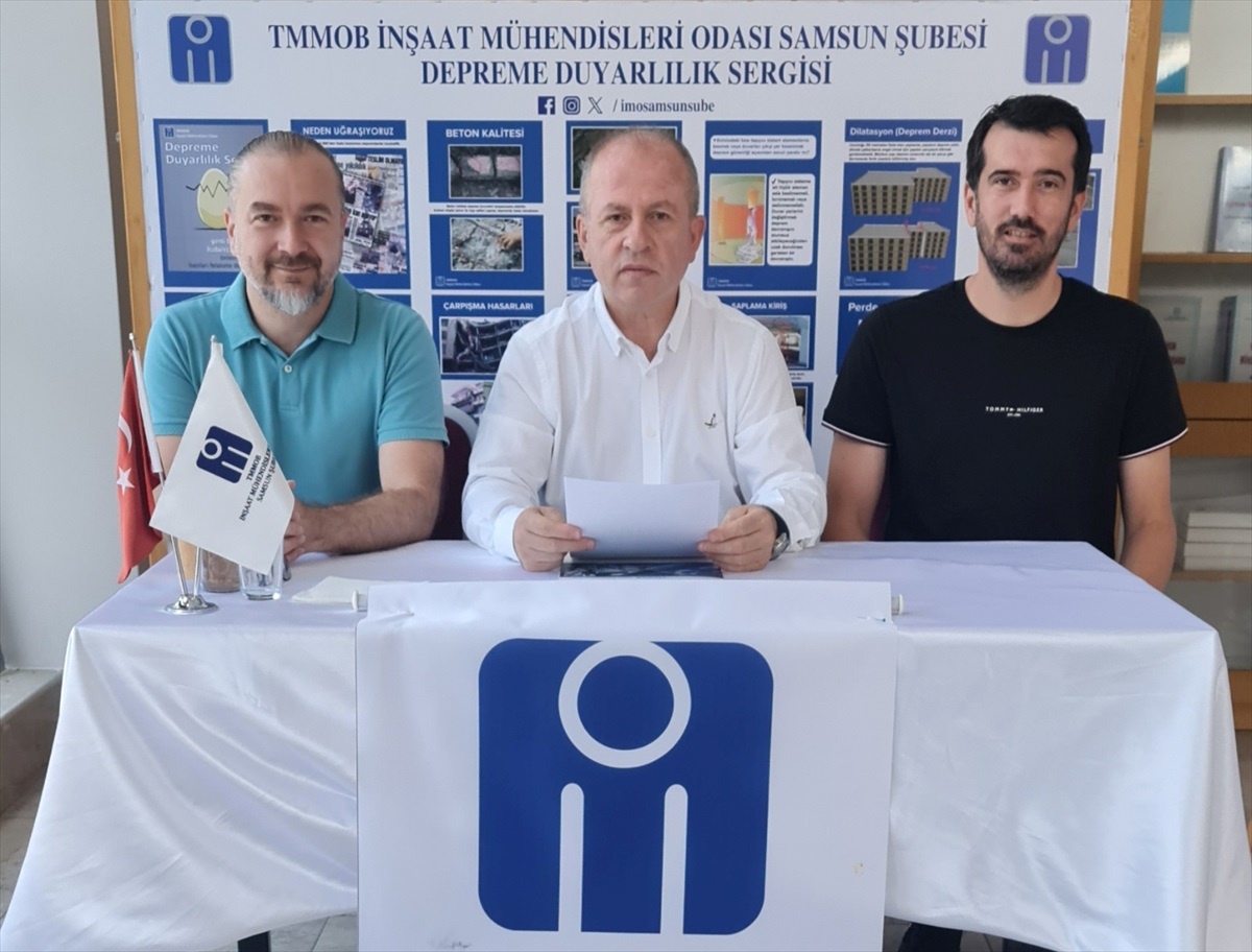 İMO Samsun Şube Başkanı: Samsun\'da Yapı Stoku Alarm Veriyor