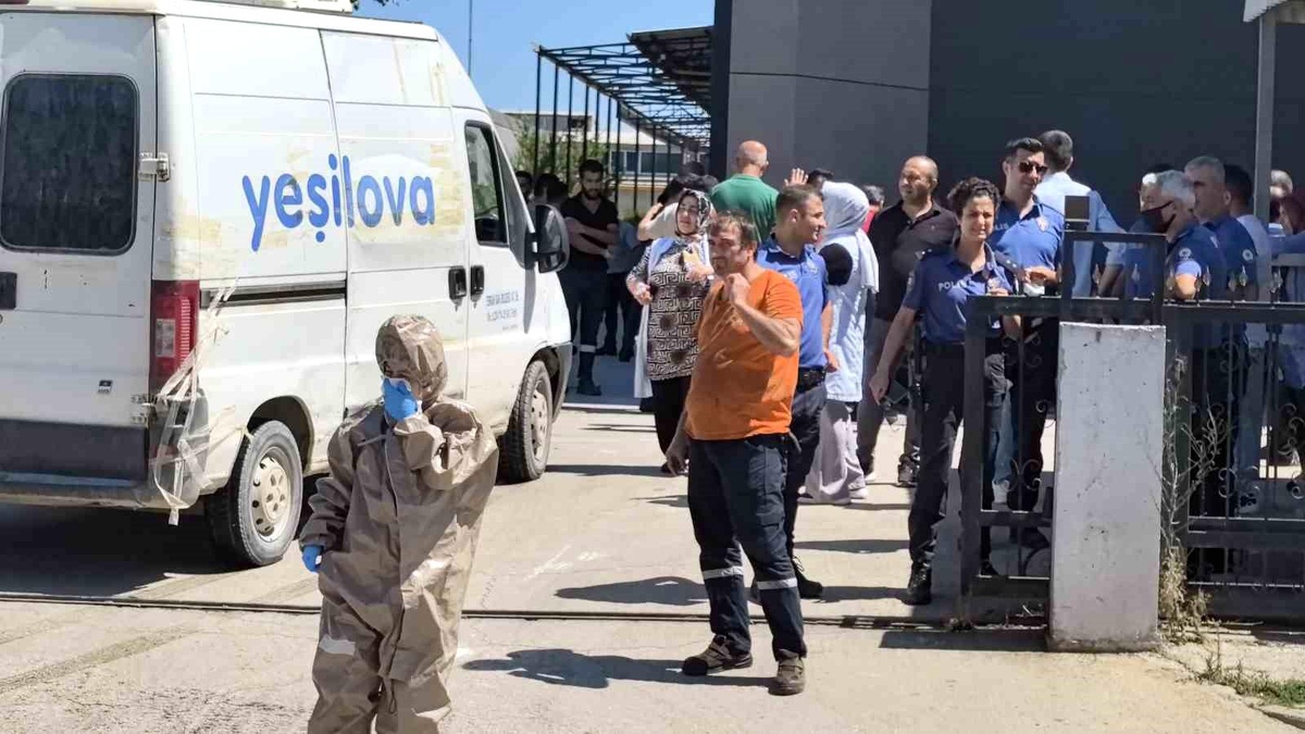 İnegöl\'deki Tekstil Fabrikasında Kimyasal Sızıntı: 11 İşçi Hastanede Tedavi Altına Alındı