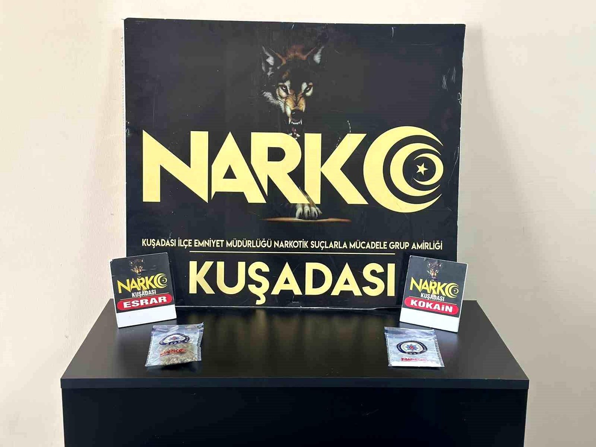 Kuşadası\'nda Kargo Yoluyla Uyuşturucu Sevkiyatı