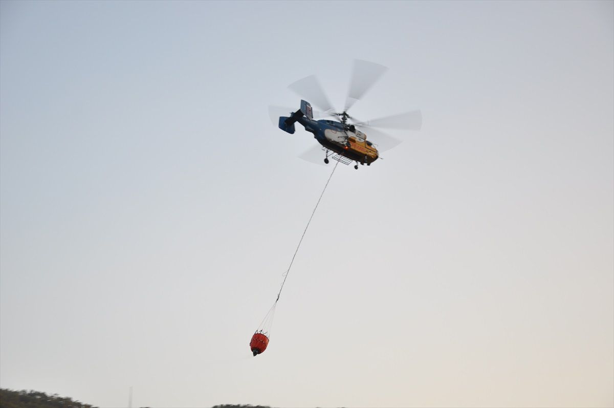 Silifke\'de Orman Yangını Kontrol Altına Alındı