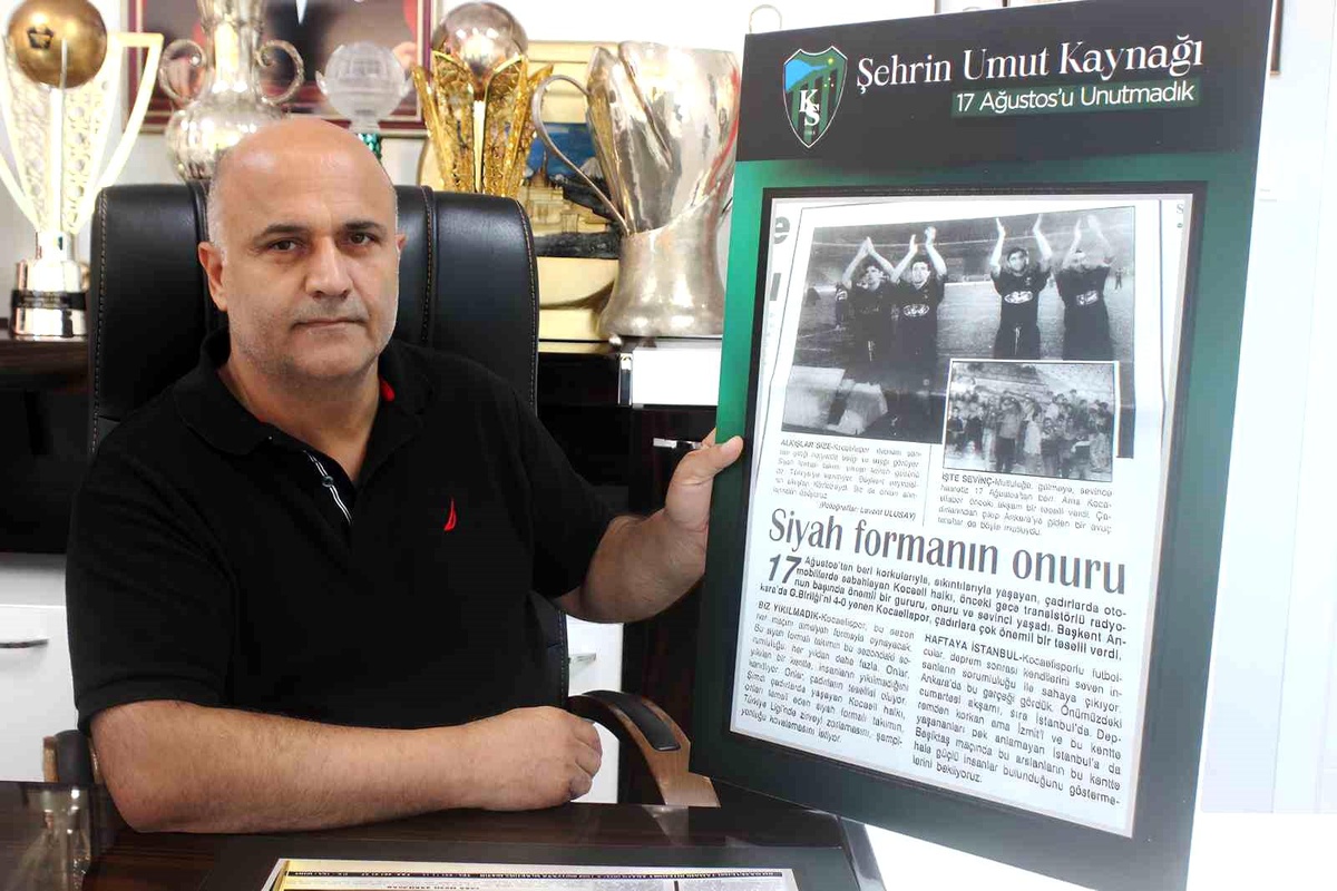 Kocaelispor, 17 Ağustos Marmara Depremi\'nin 25. yıldönümünde anma programı düzenleyecek