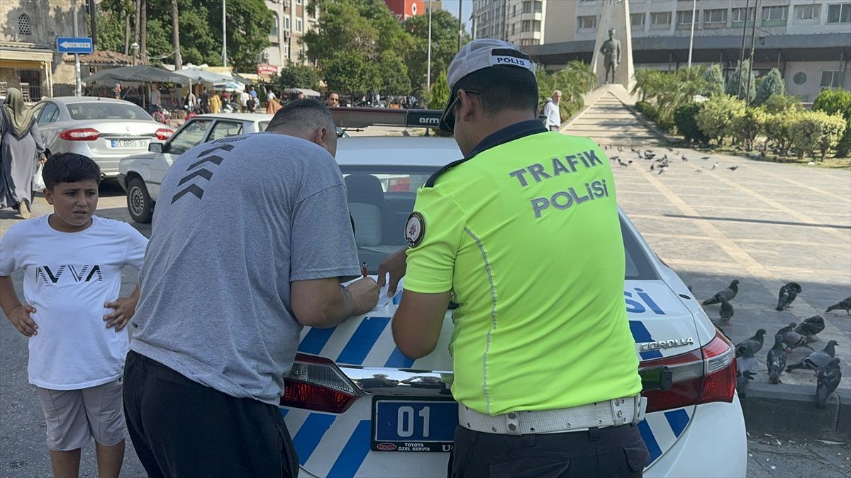 Adana\'da Gereksiz Korna Çalan 46 Toplu Taşıma Aracına Cezai İşlem