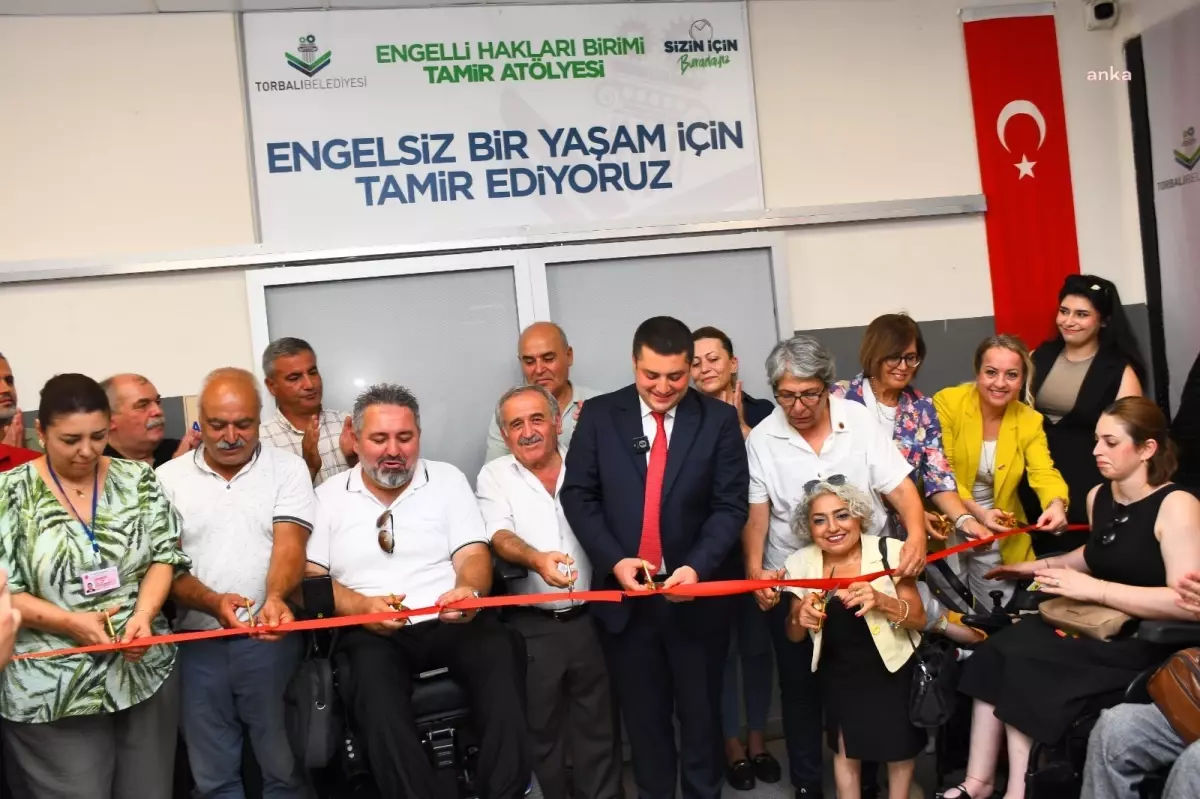 Torbalı Belediyesi Engelli Araçları Tamir Atölyesi Açtı