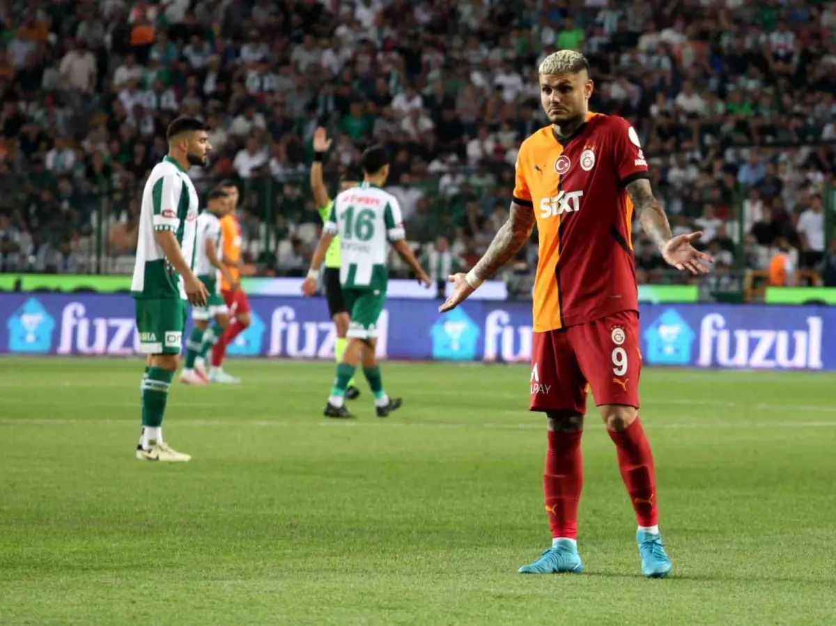 Konyaspor, Galatasaray\'a 2-1 mağlup oldu