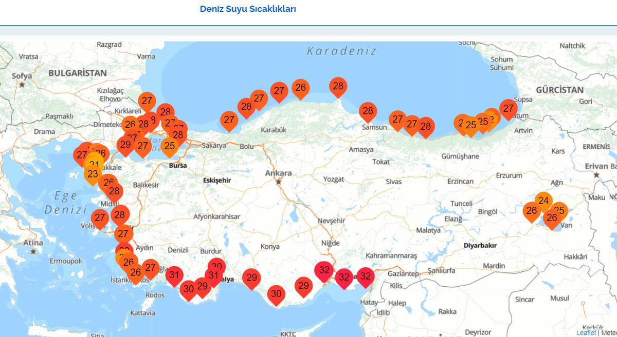 Akdeniz\'de Sıcaklık Rekoru: Gezegeni Paylaşmak Zorlaşacak