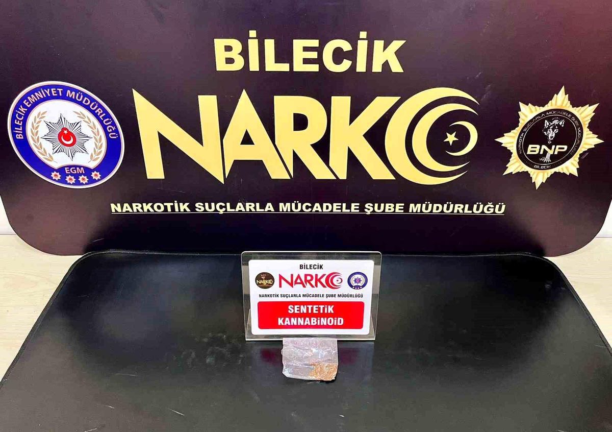 Bilecik\'te Uyuşturucu Operasyonunda 1,93 Gram Madde Ele Geçirildi