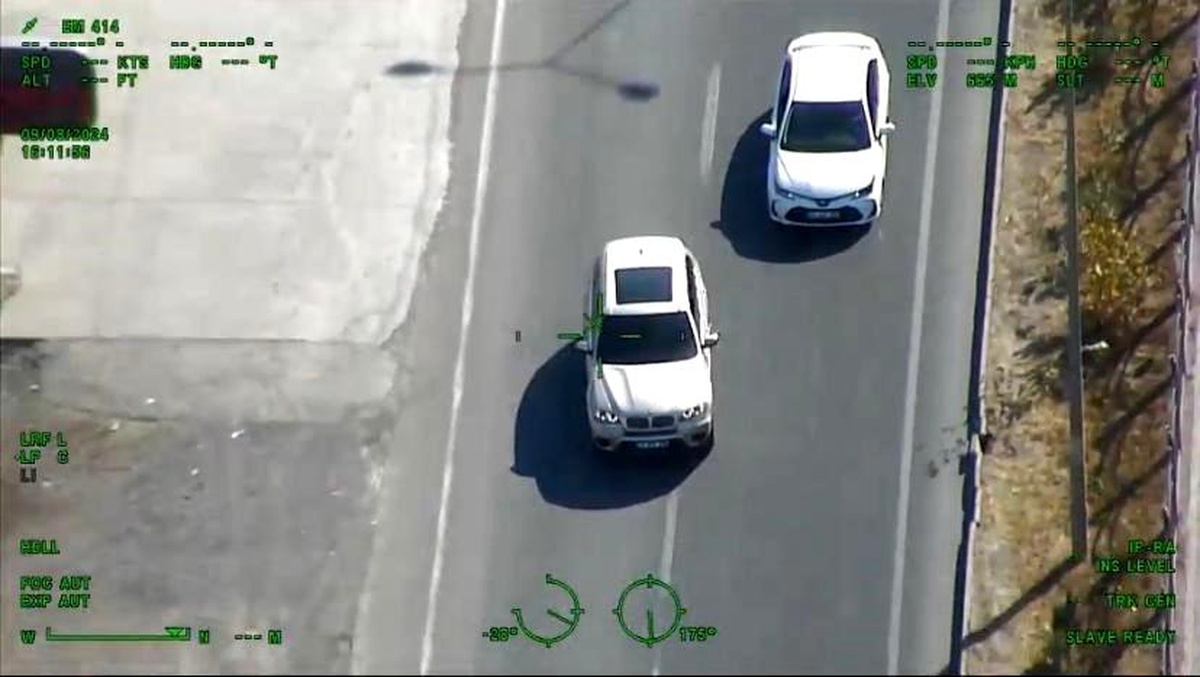 Diyarbakır\'da KGYS, helikopter ve dron destekli trafik denetiminde 986 araca idari para cezası uygulandı