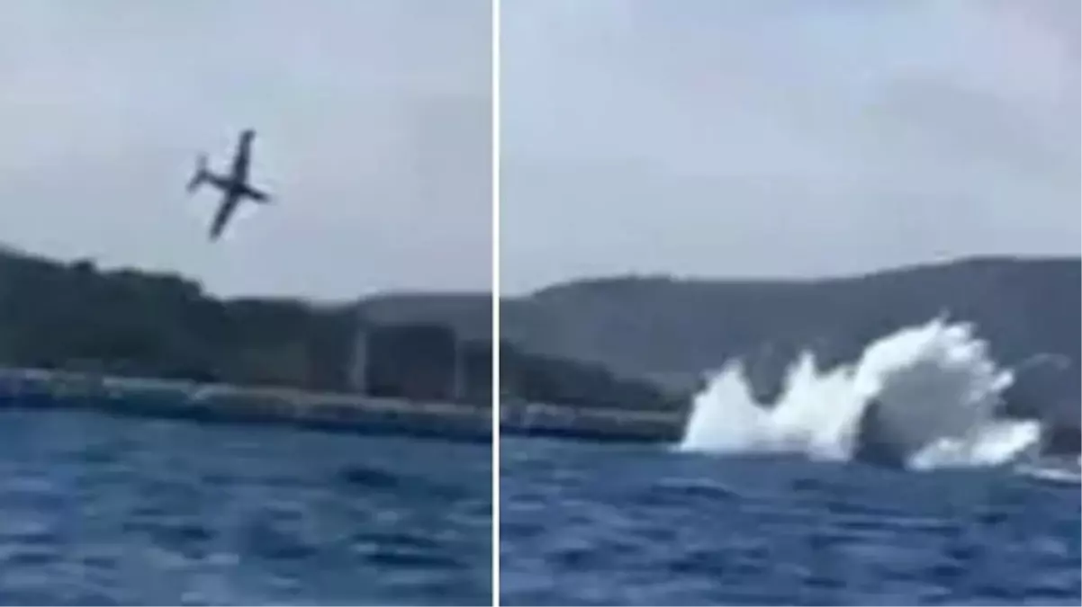 Fransa\'daki hava gösterisinde korkunç kaza: Askeri jet denize çakıldı