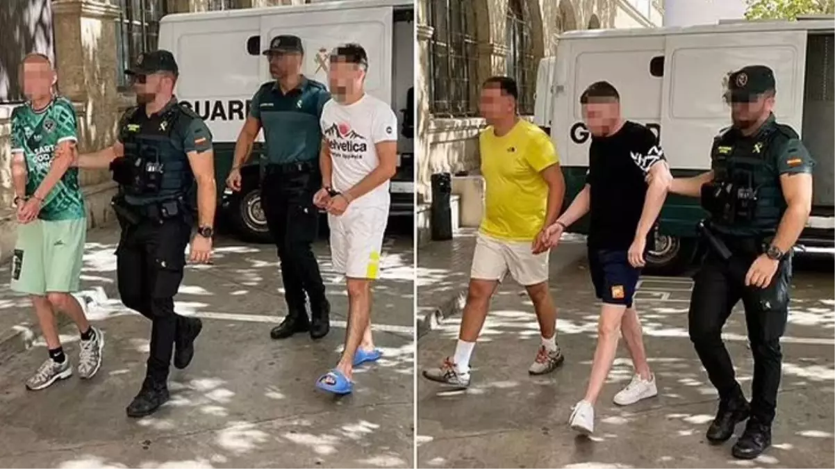 İspanya\'da 18 yaşındaki İngiliz turiste toplu cinsel istismarda bulunan 8 kişi, tutuklandı