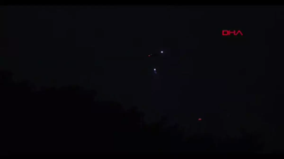 İzmir\'de Yamanlar Dağı\'nda Orman Yangını