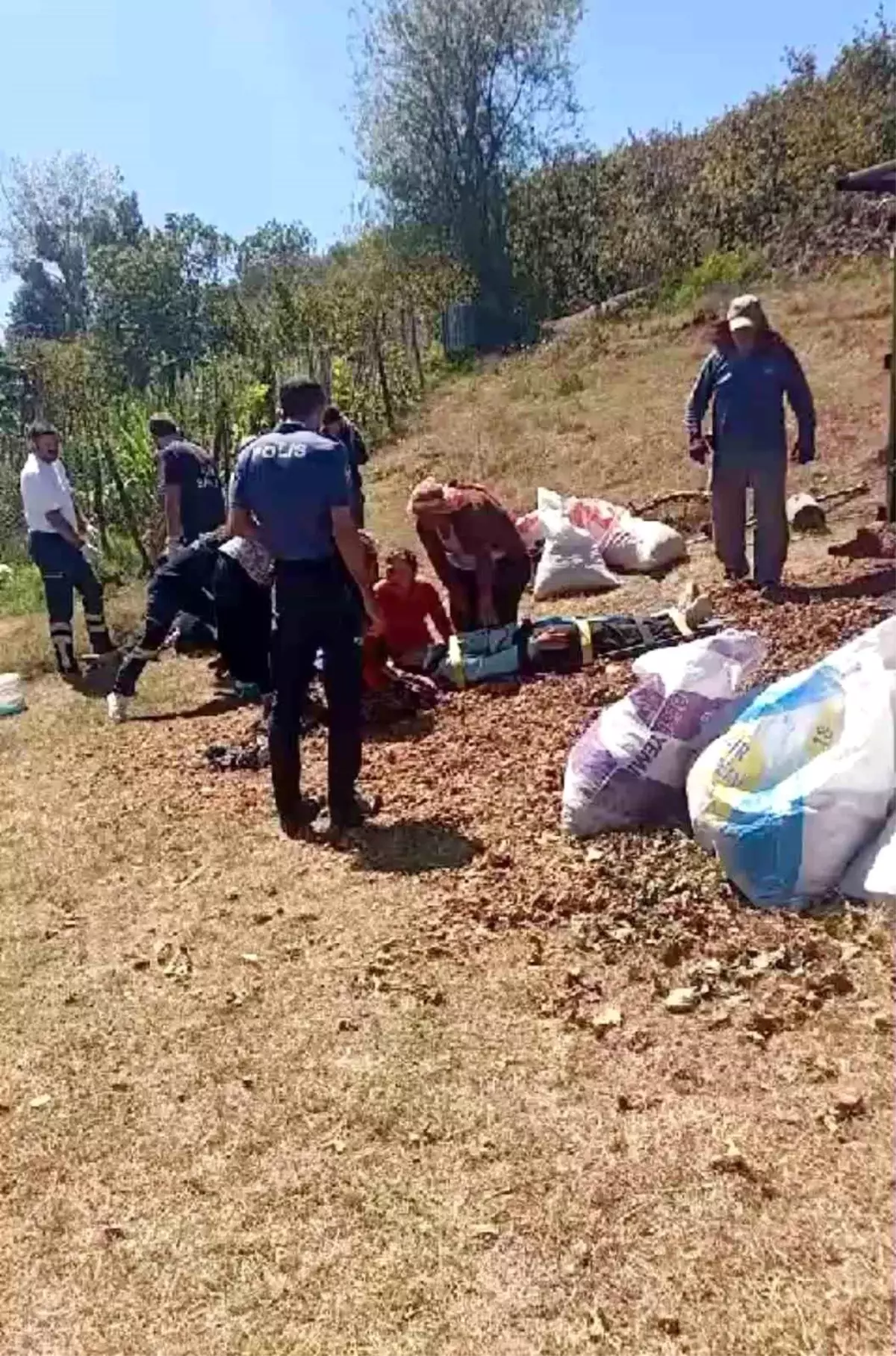 Sakarya\'da mevsimlik tarım işçilerini taşıyan traktör devrildi, 13 kişi yaralandı