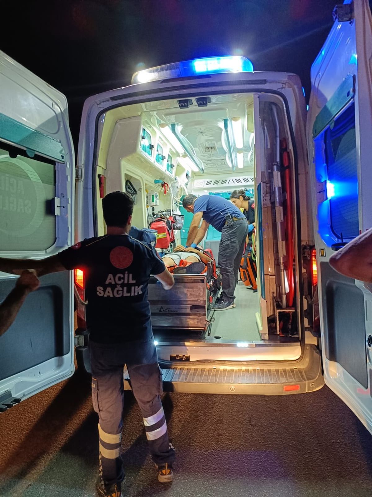 Samandağ\'da motosiklet kazası: Sürücü yaralandı