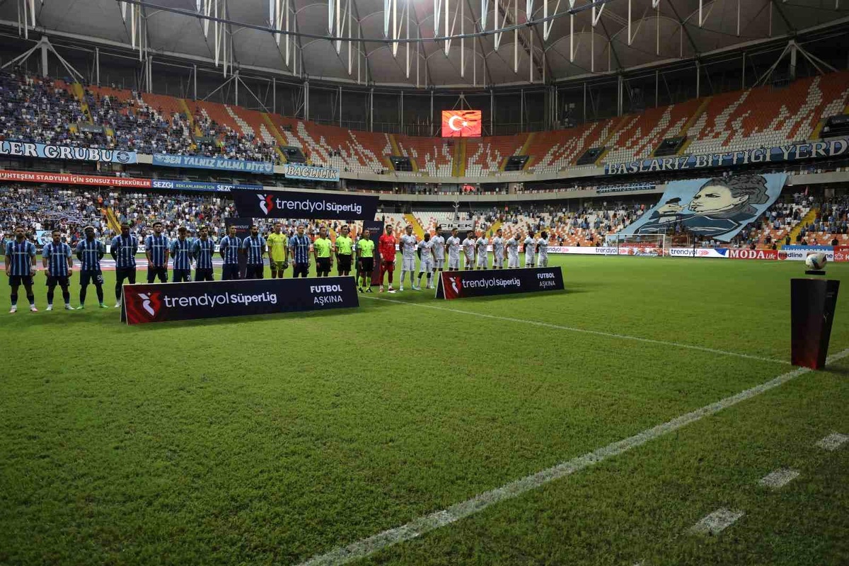 Adana Demirspor ile Çaykur Rizespor\'un mücadelesi golsüz eşitlikle başladı