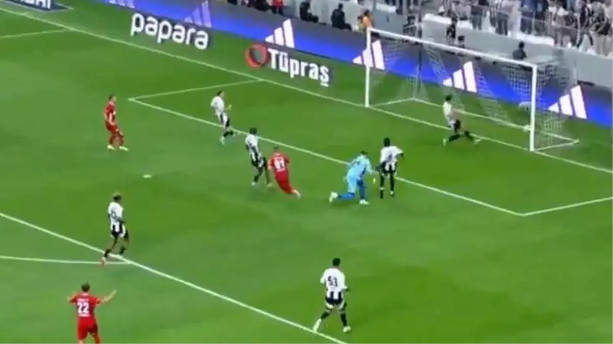 23. saniyede top filelerde! Beşiktaş-Antalyaspor maçında tarihe geçen gol