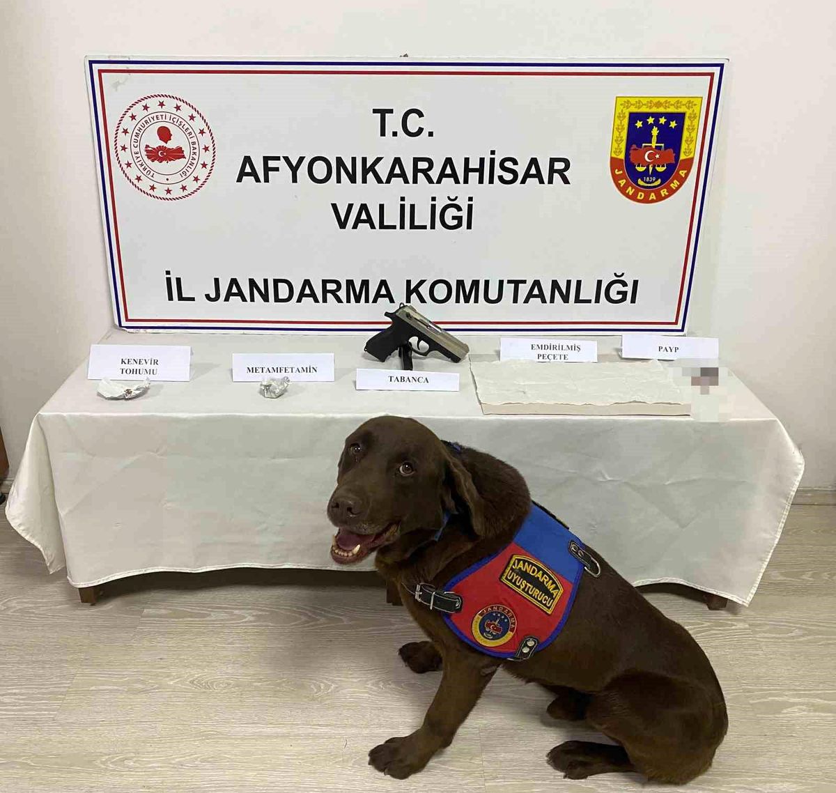 Afyonkarahisar\'da Uyuşturucu Operasyonu: 3 Bin 200 İçimlik Peceteye Emdirilmiş Uyuşturucu Ele Geçirildi