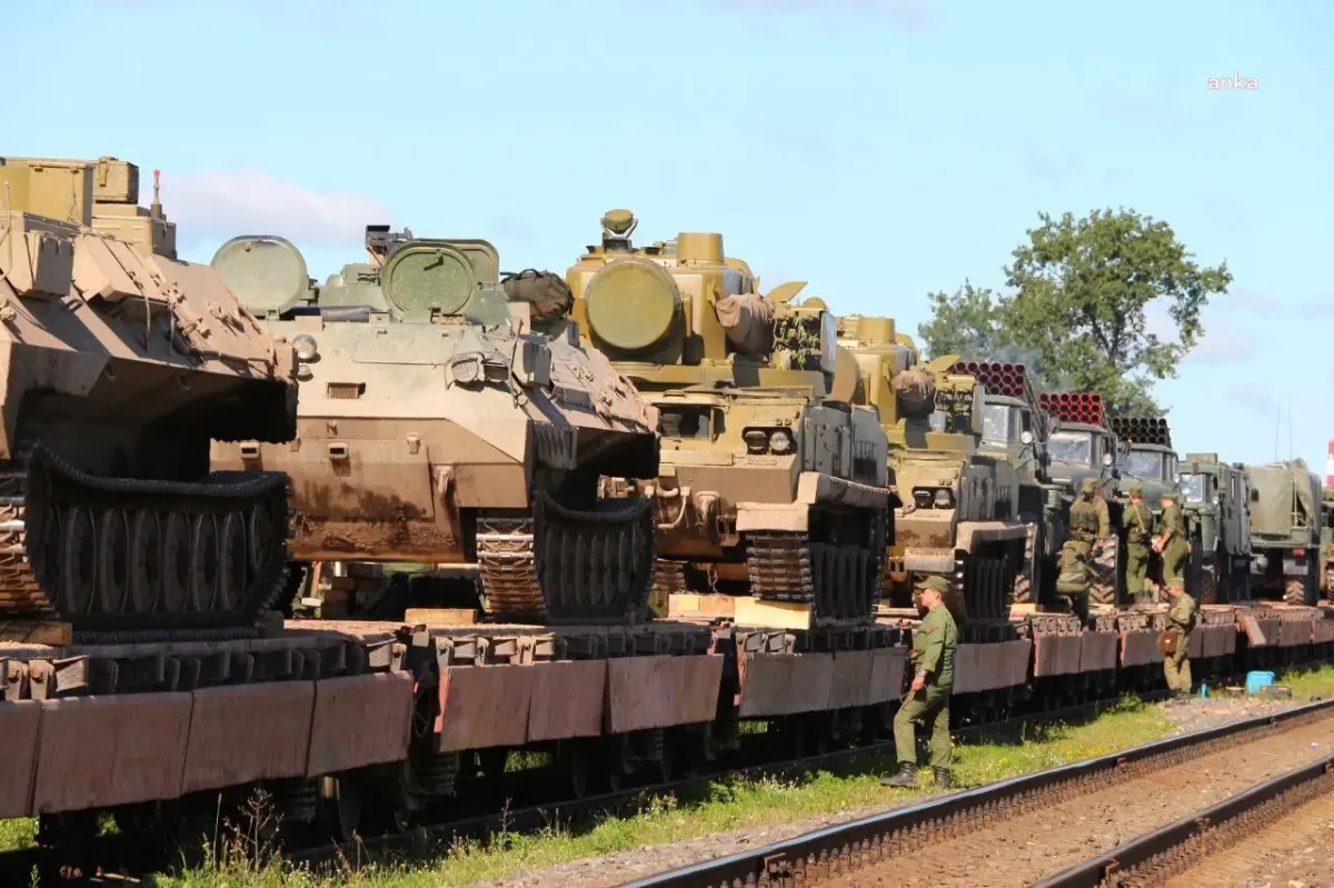 Belarus, Ukrayna sınırına asker kaydırdı