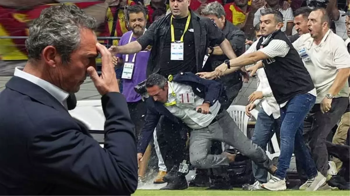 Bir kez daha rezil olduk! Avrupa, Ali Koç\'a yapılan saldırıyı konuşuyor