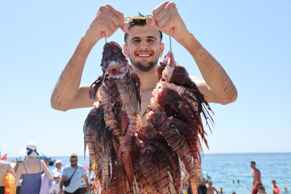 Antalya\'da Aslan Balığı Yakalama Yarışması ve Tadım Etkinliği Düzenlendi
