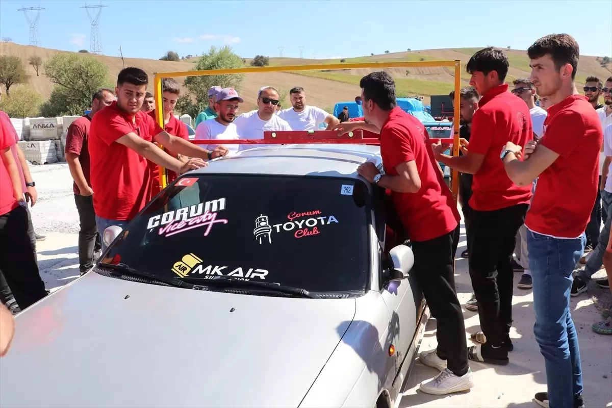 Havza Auto Fest\'te Modifiye Araç Tutkunları Buluştu