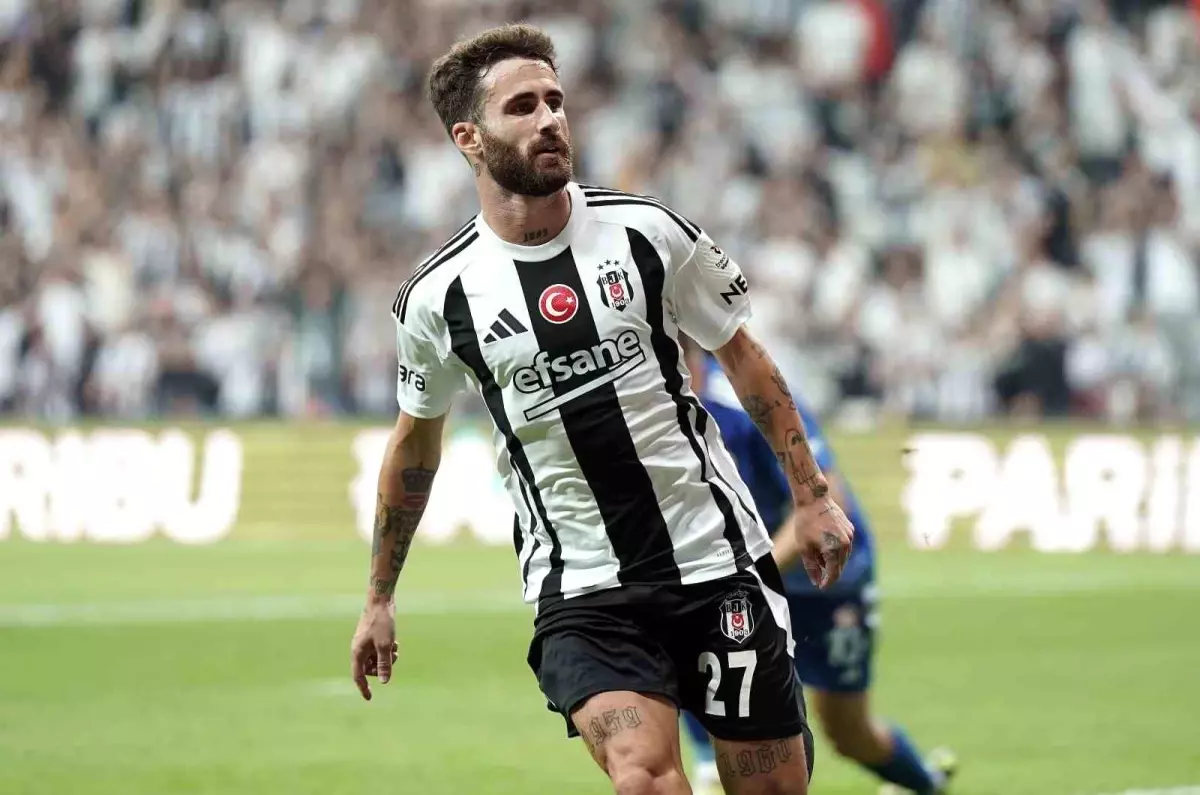 Beşiktaşlı Rafa Silva, Süper Lig\'deki İkinci Maçında da Gol Attı