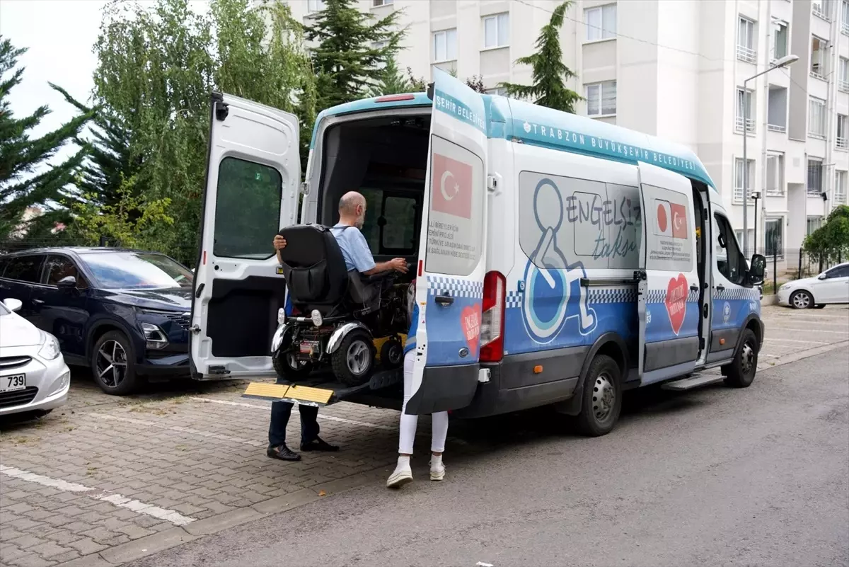 Trabzon Büyükşehir Belediyesi Engelsiz Taksi Hizmeti Sunuyor