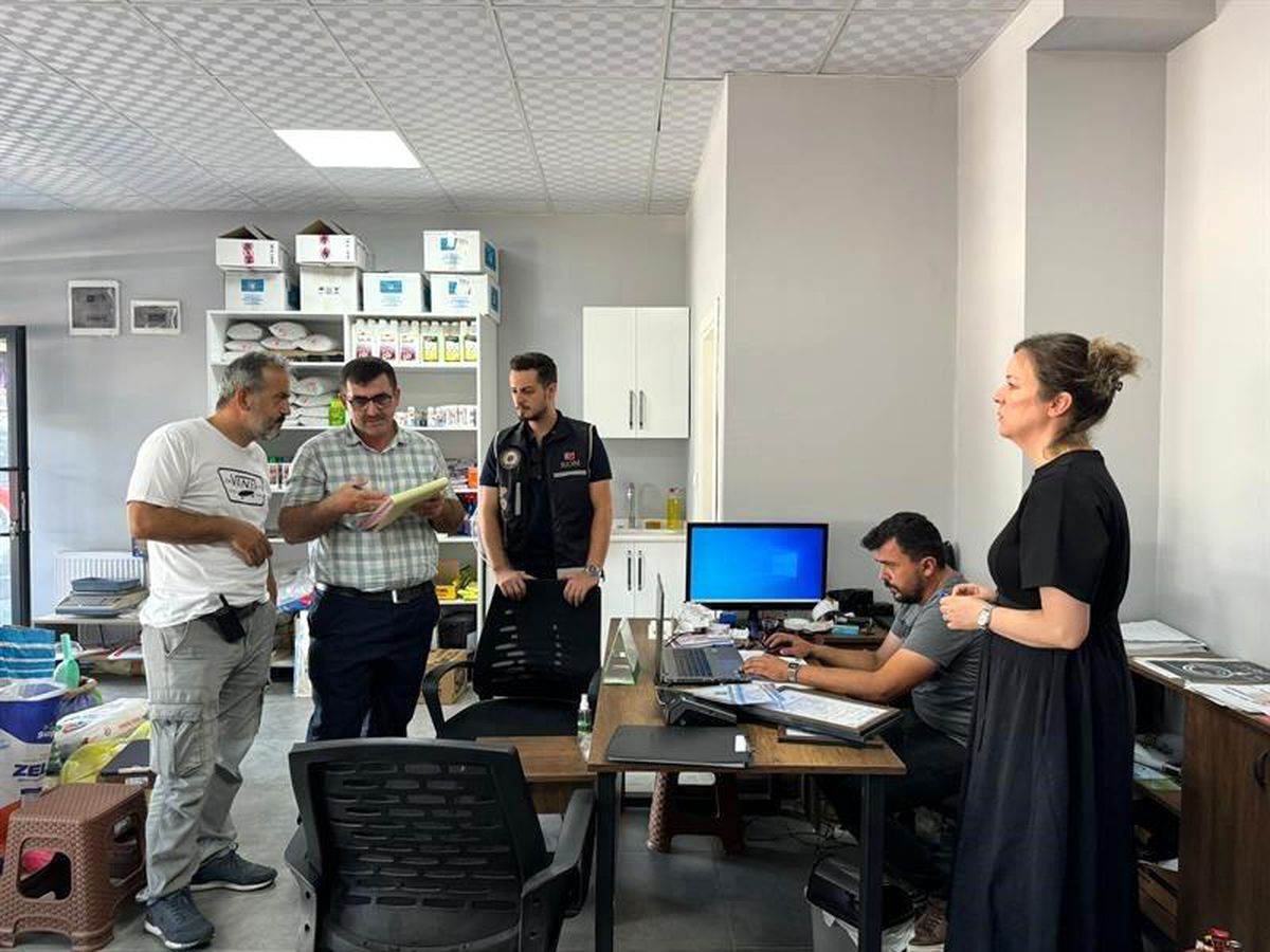Düzce\'de Bitki Koruma Ürünleri Bayileri Denetlendi