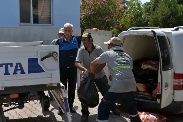 Adana'da 1,5 Ton Tek Tırnaklı Hayvan Eti Ele Geçirildi