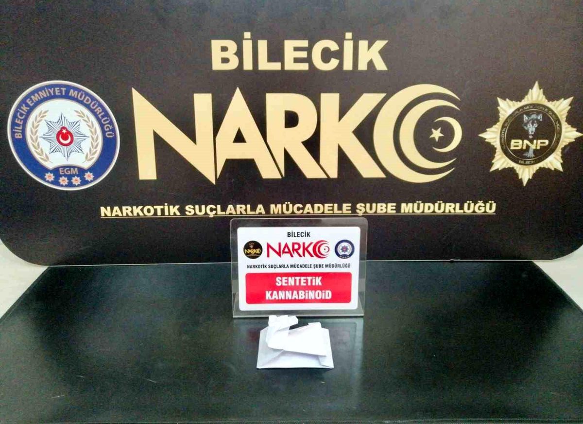 Bilecik\'te Uyuşturucu Operasyonu: 10,86 Gram Madde Ele Geçirildi