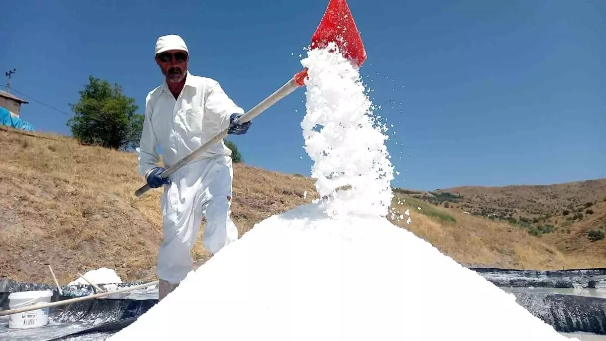 Tunceli\'de Üretilen Doğal Kaynak Tuzları İnsan Sağlığına Yararlı 84 Mineral İçeriyor