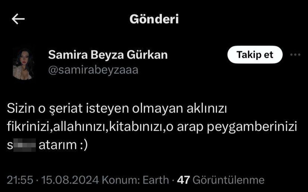 Sivas\'ta Sosyal Medya Üzerinden Dini Değerlere Hakaret Eden Genç Kadın Tutuklandı
