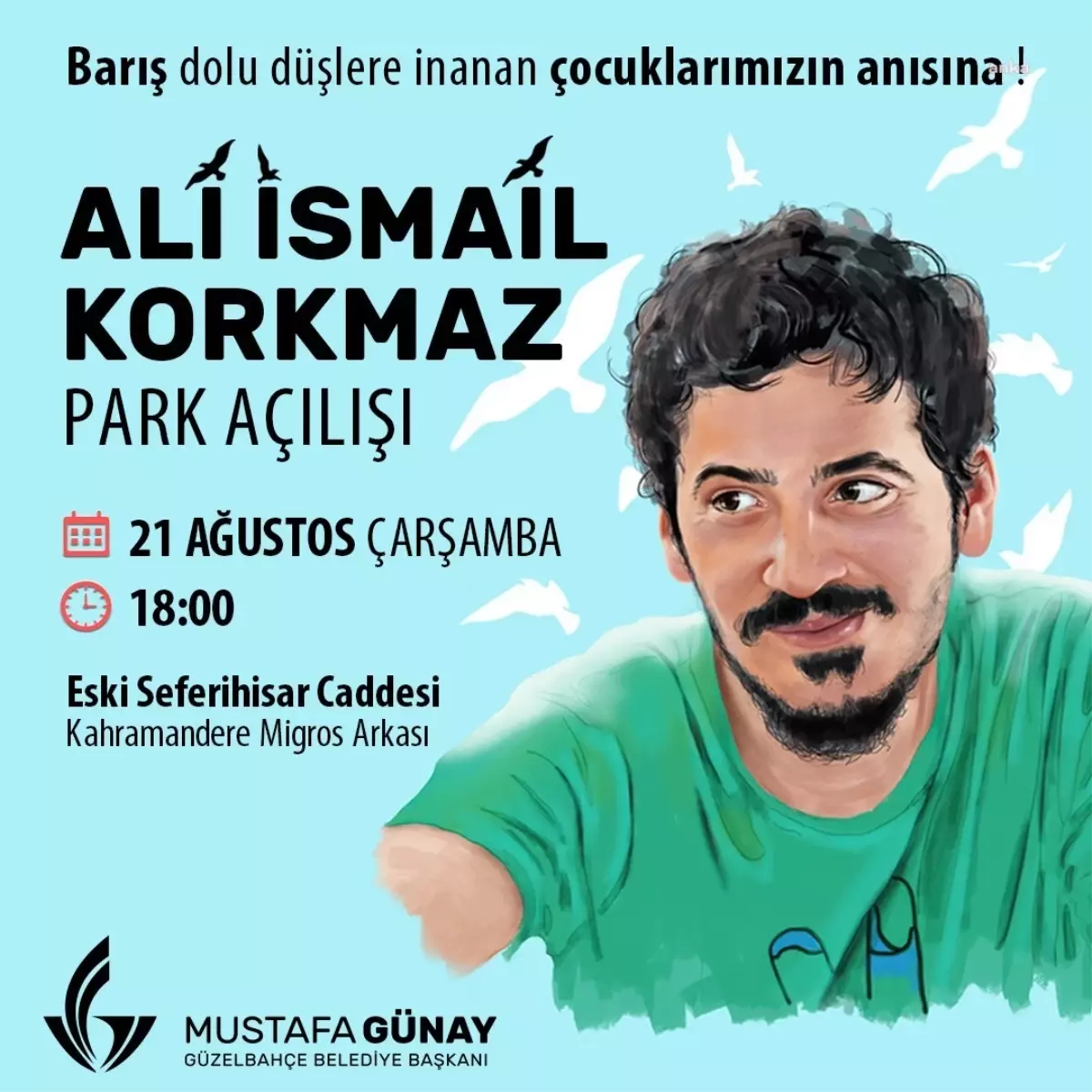 Güzelbahçe\'de \'Ali İsmail Korkmaz\' Parkı Açılıyor