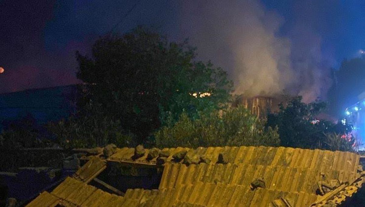 İzmir\'de çıkan yangında 4 büyükbaş hayvan öldü