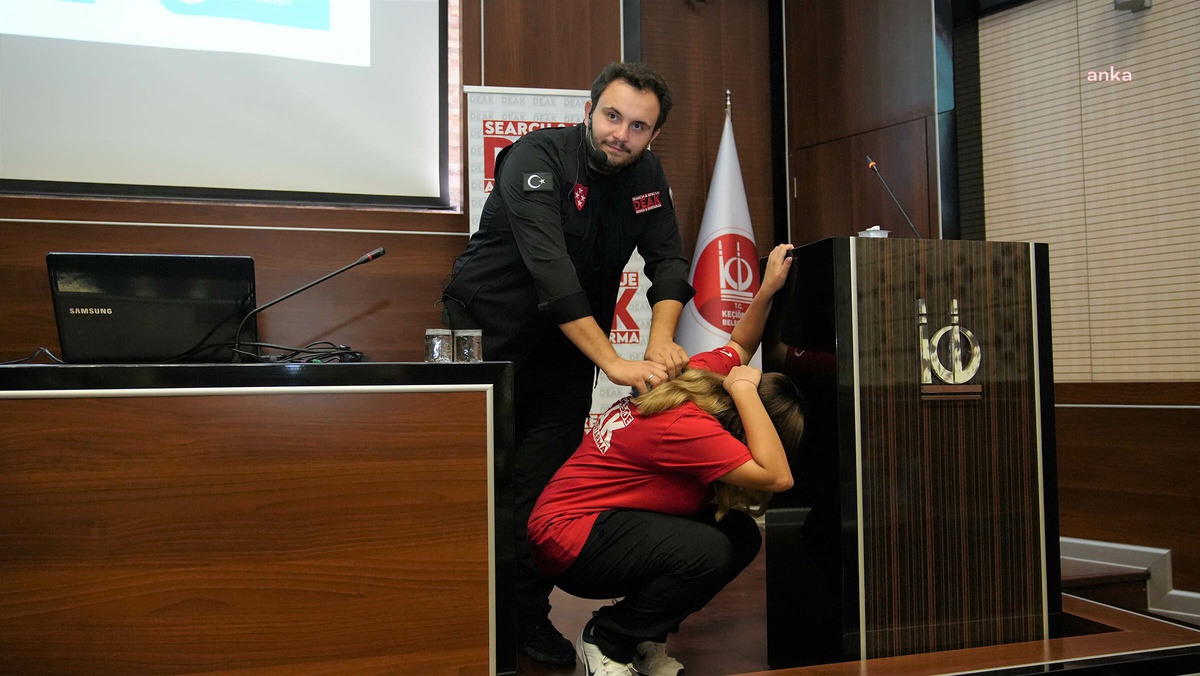 Keçiören Belediyesi Personeline Afet Farkındalık Eğitimi Verildi