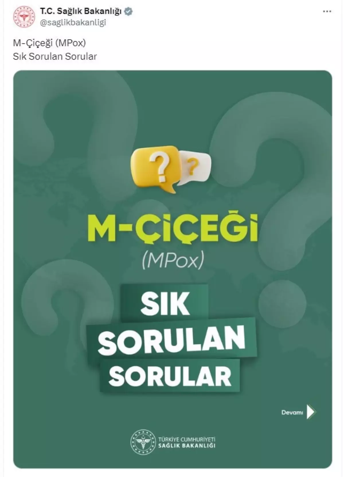 Maymun Çiçeği Hastalığı Hakkında Sık Sorulan Sorular