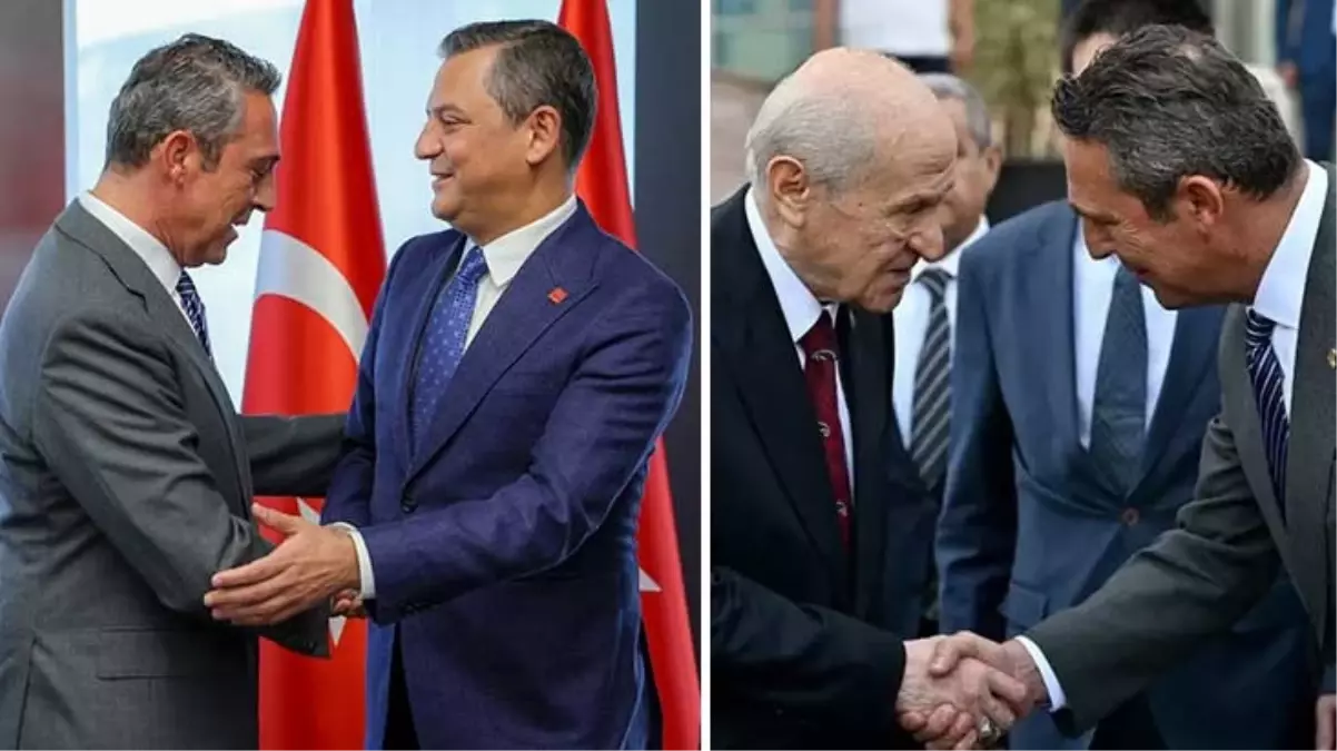 Saldırı sonrası soluğu Ankara\'da aldı! Ali Koç, peş peşe Özgür Özel ve Devlet Bahçeli\'yi ziyaret etti