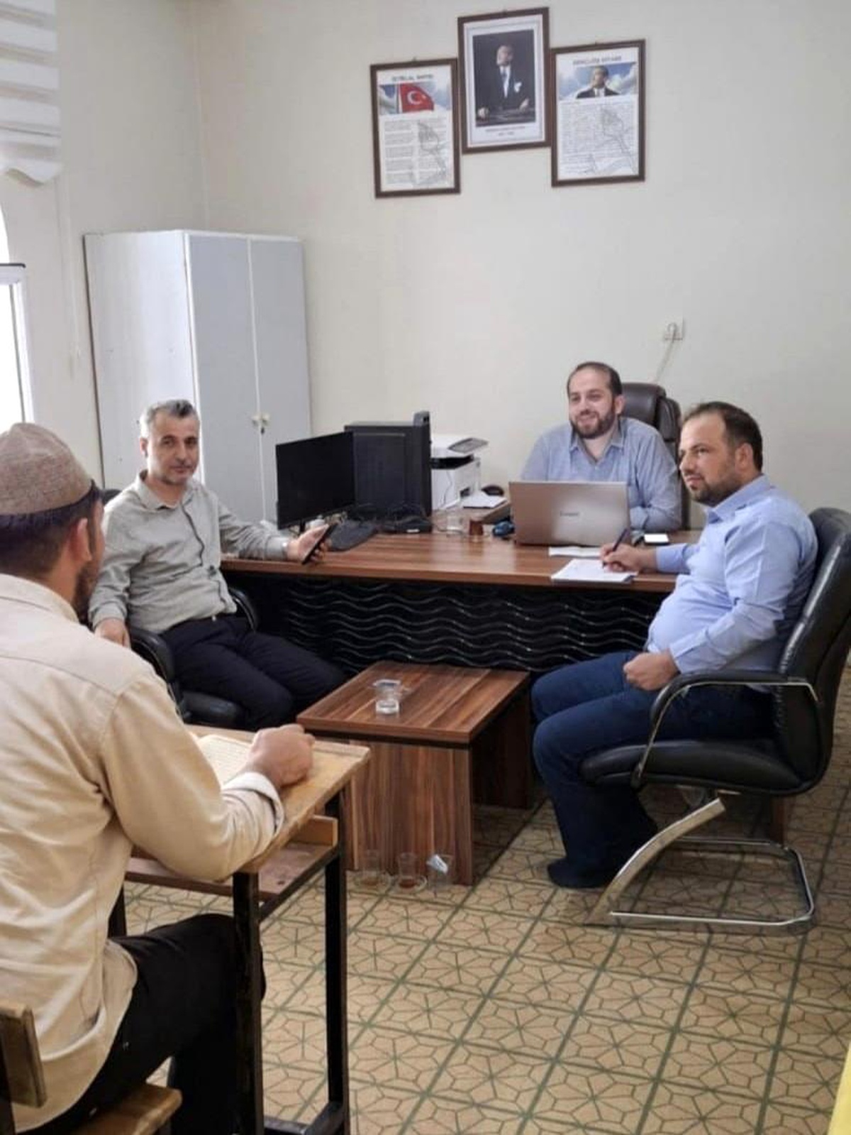 Siirt\'te Kur\'an kurslarında seviye tespit çalışması yapıldı