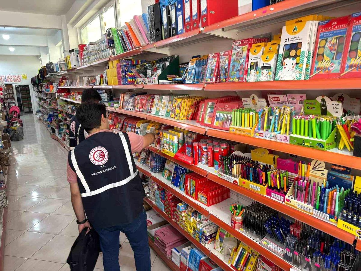 Afyonkarahisar Ticaret İl Müdürlüğü, Kırtasiyelerde Denetim Yaptı