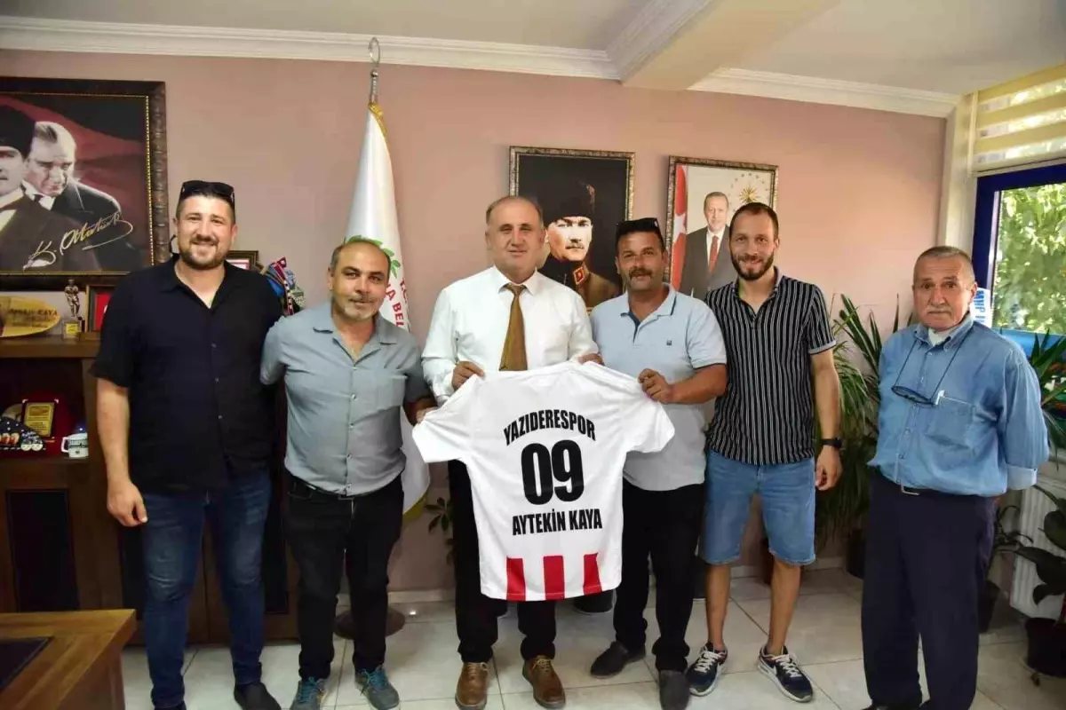 İncirliova Belediye Başkanı Yazıderespor\'u Ağırladı