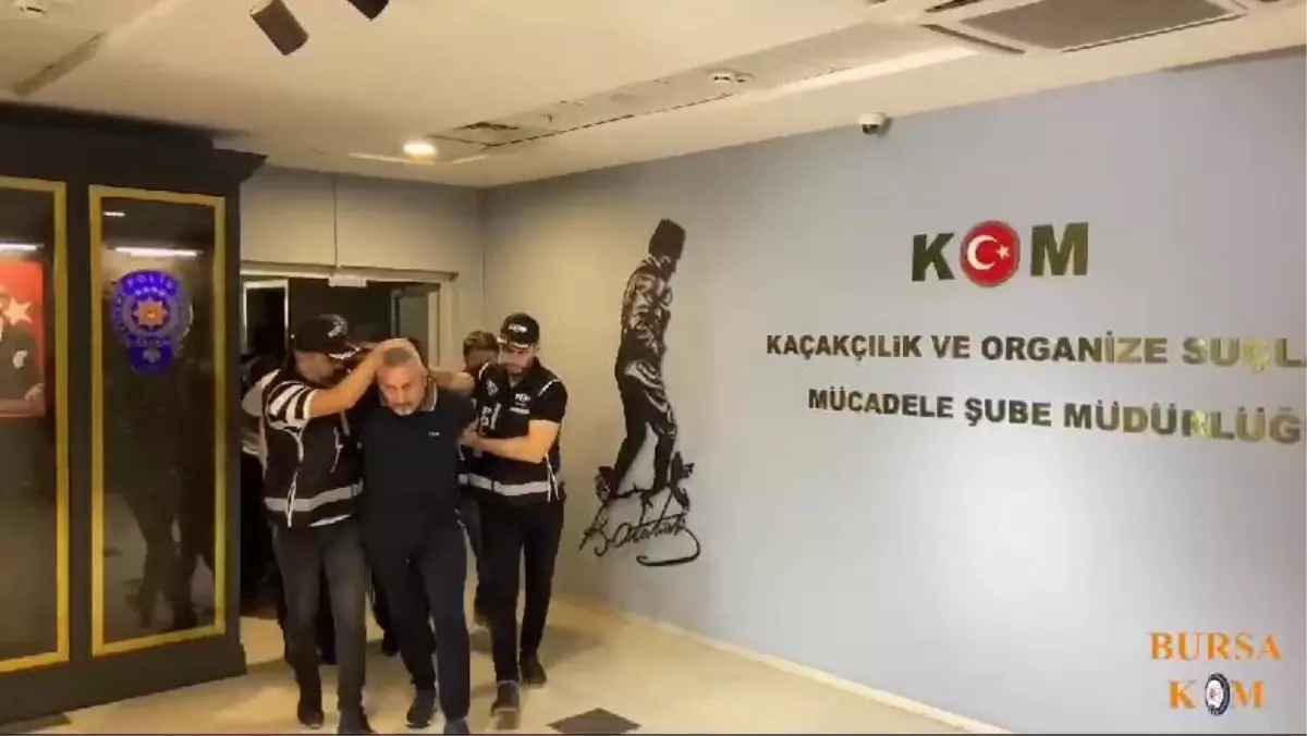 Bursa\'da Sadettin Pahsa liderliğindeki suç örgütüne operasyon: 7 tutuklama