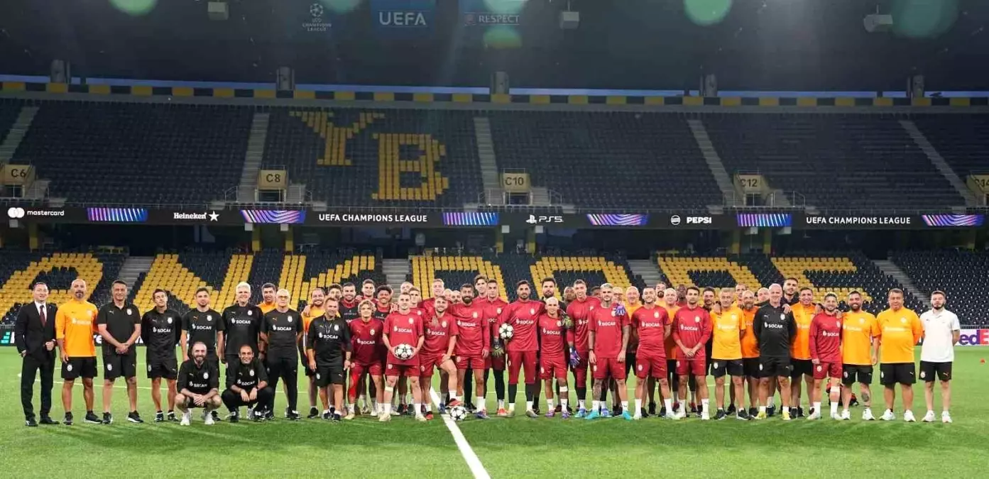 Galatasaray, Young Boys maçı için hazır