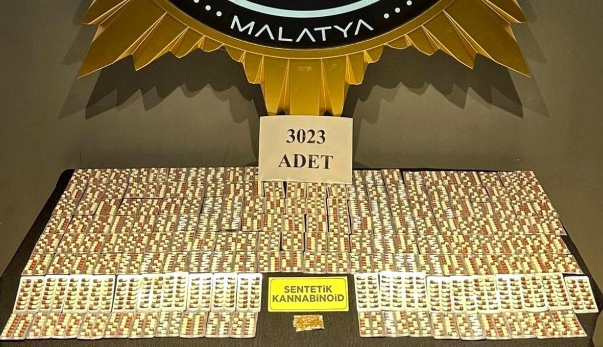 Malatya\'da Uyuşturucu Operasyonu: Çok Sayıda Hap Ele Geçirildi