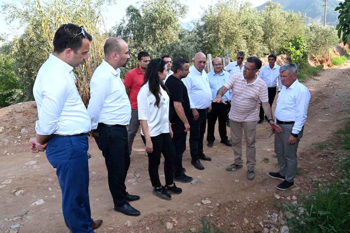 MASKİ Genel Müdürü Alaşehir\'de Altyapı Sorunlarını İnceledi