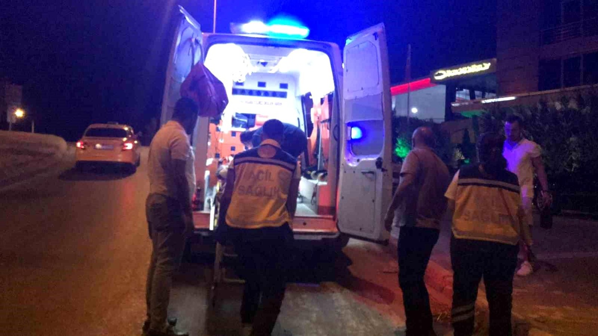 Edirne\'de Alkolü Motosiklet Sürücüsü Yaralandı