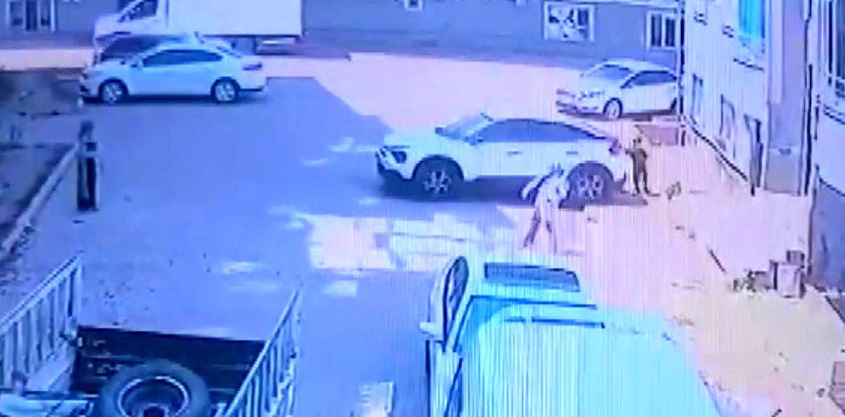 Muş\'ta çocuklar park halindeki aracı iterek faciadan döndürdü