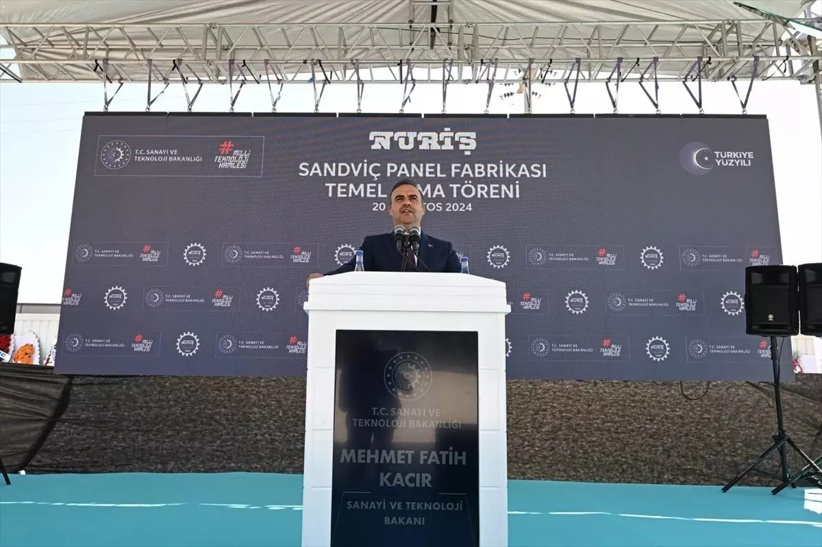 Nuriş Sandviç Panel Fabrikası Temel Atma Töreni