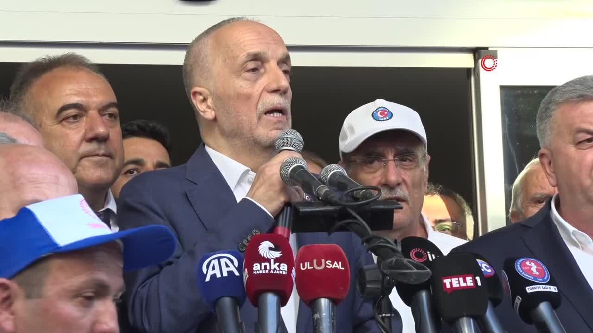 TÜRK-İŞ Genel Başkanı Atalay: \'Ülkenin en sıkıntı çeken topluluğuz\'