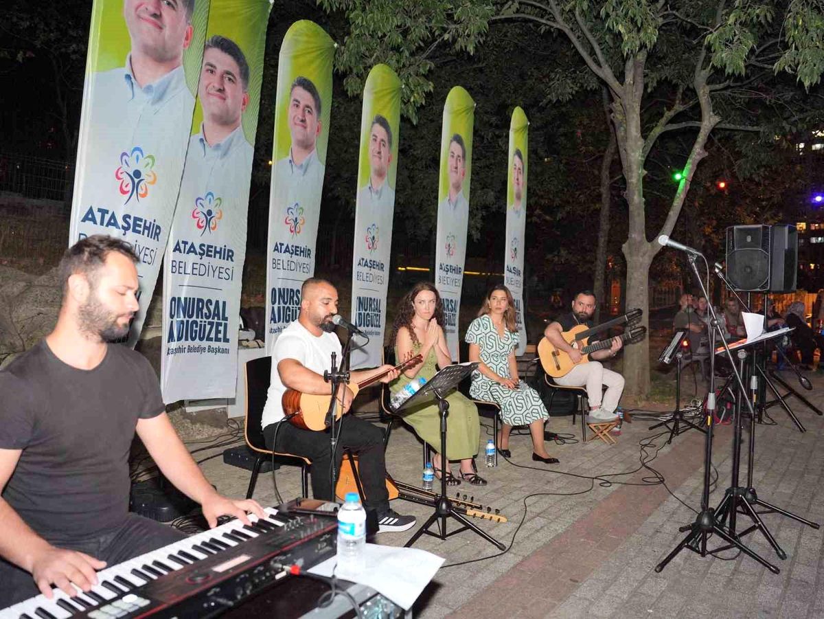 Ataşehir Belediyesi\'nin "Parkta Müzik Var" etkinlikleri devam ediyor